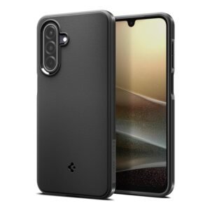 Spigen Sand Blast | Samsung Galaxy M17 5G/F17 5G/A17/A17 5G Case [Air Cushion Protection] [Flexible] Galaxy M17 5G/F17 5G/A17/A17 5G Back Cover | TPU - Matte Black