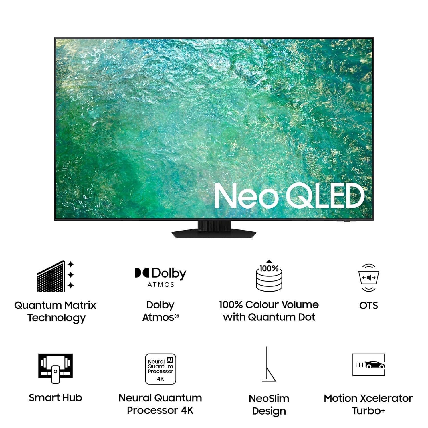 81lxrbhjmsl. sl1500 Samsung 138 cm (55 inches) 4K Ultra HD Smart Neo QLED TV QA55QN85CAKLXL (Titan Black)