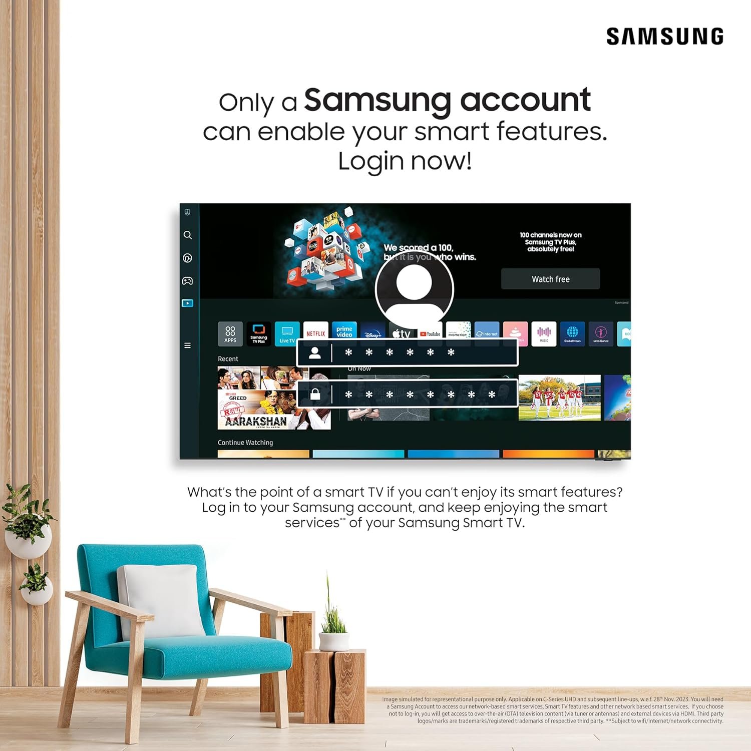 81sjeug0tul. sl1500 Samsung 138 cm (55 inches) 4K Ultra HD Smart Neo QLED TV QA55QN85CAKLXL (Titan Black)