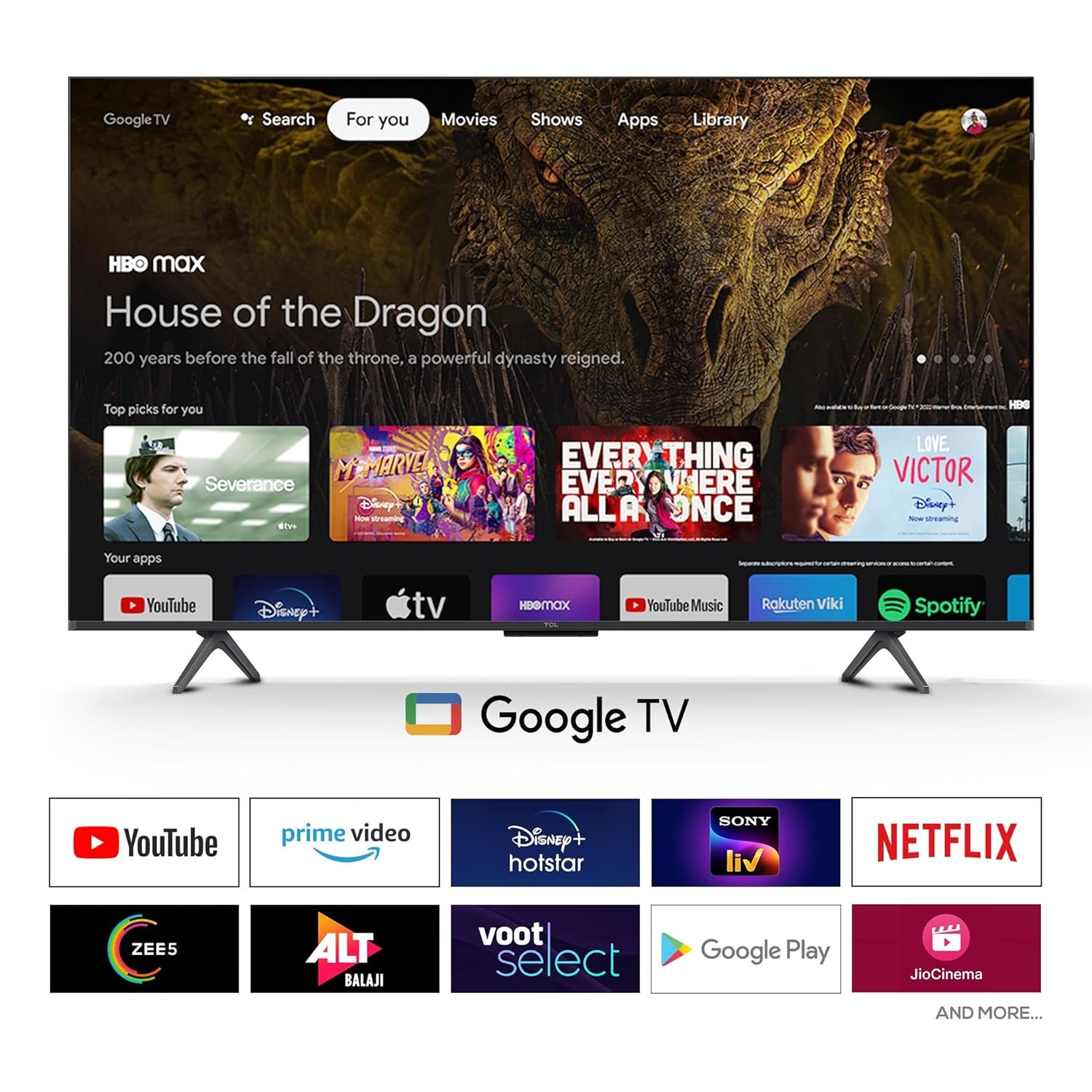 81wewybu40l. sl1500 1774855137 9347 TCL 164 cm (65 inches) 4K Ultra HD Smart QD-Mini LED Google TV 65C6KS