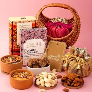 Hyperfoods® Diwali Gifts for Family and Friends - Dry Fruits Gift Box, Diwali Gifts for Employees, Nuts and Dry Fruits DryFruit Combo Pack