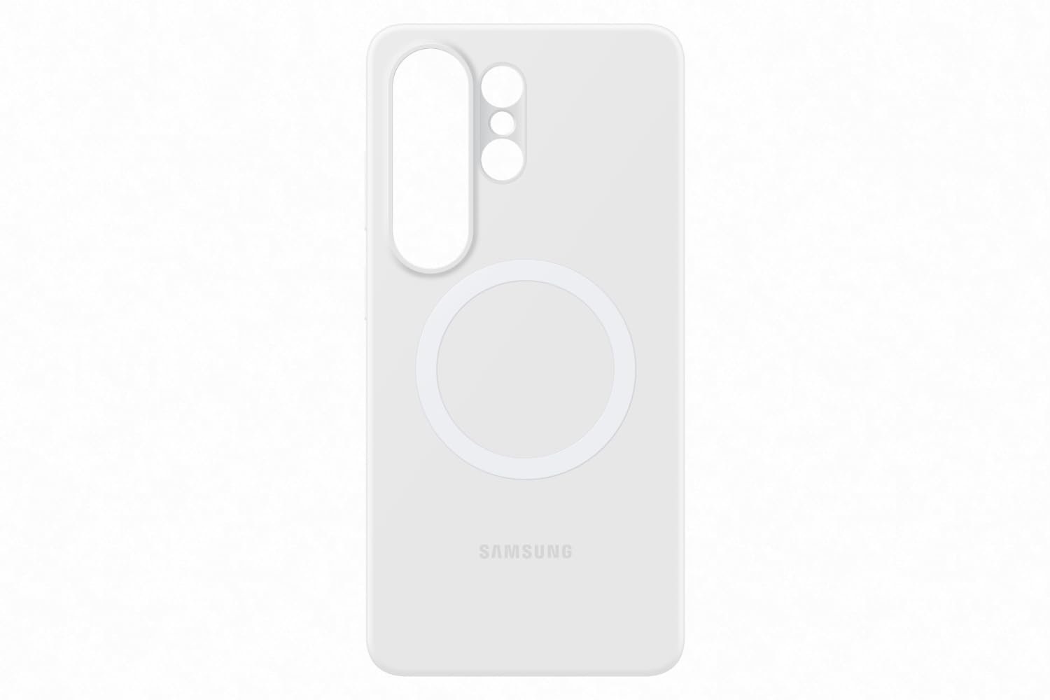 41isk4aksrl. sl1500 Samsung Galaxy S26 Ultra Silicone Magnet Case, White