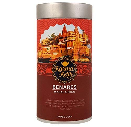 Karma kettle Benares Indian Masala Chai Original Masala Tea 100 GMS Loose Leaf Karma kettle Benares Indian Masala Chai Original Masala Tea 100 GMS Loose Leaf