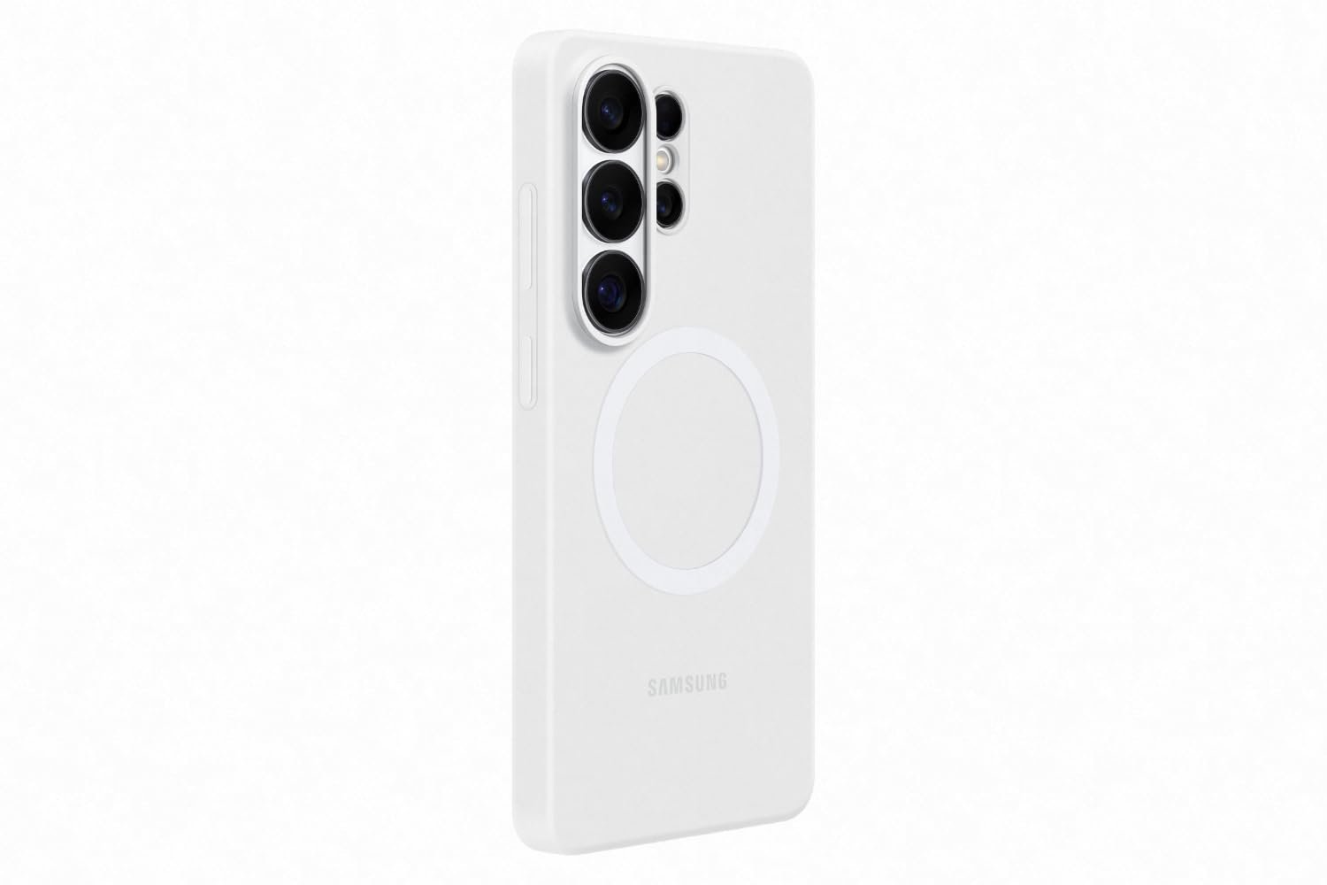 513zzlvri3l. sl1500 Samsung Galaxy S26 Ultra Silicone Magnet Case, White