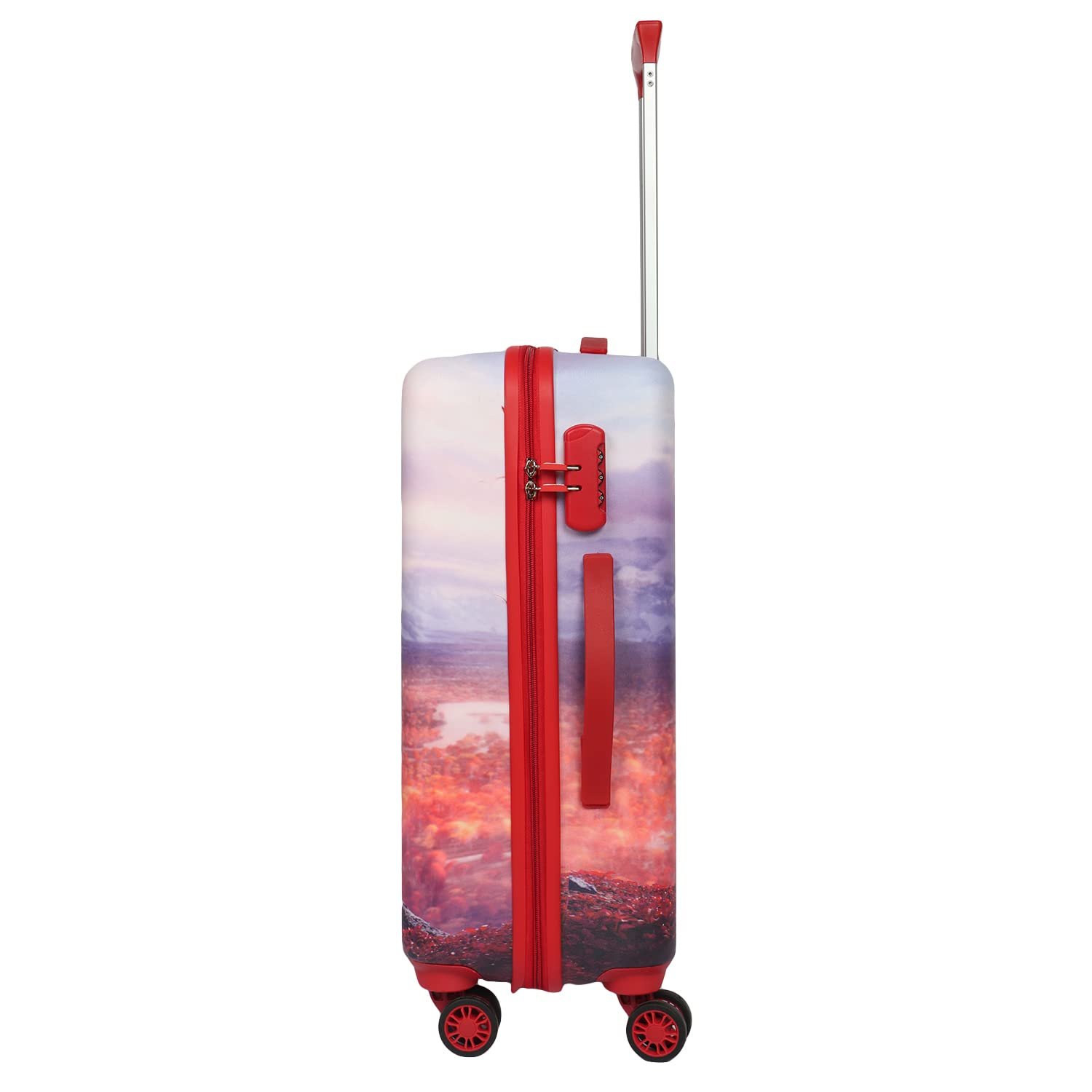 51rfxzt1iil. sl1500 NOVEX Disney Frozen Travelling Kids Trolley Bags for Girls | Kid Spinner Luggage/Suitcase with 4 Wheels | Polycarbonate Unique Bags For Cute Girls – (Red, Blue / 22-18 Inch)