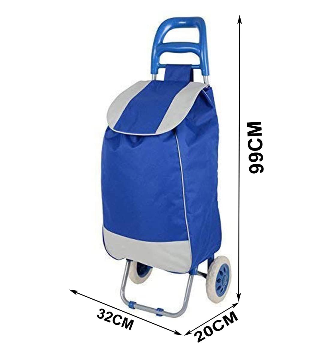 51gd2lkoifl. sl1197 Foldable Shopping Trolley Bag with Wheels | Grocery & Vegetable Cart | Lightweight Rolling Utility Trolley for Travel & Daily Use | Durable Frame Portable Luggage Carrier (Black, SD-1)