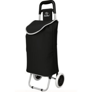 EverBest® Foldable Shopping Trolley Bag with Wheels | Fruit & Vegetable Trolly