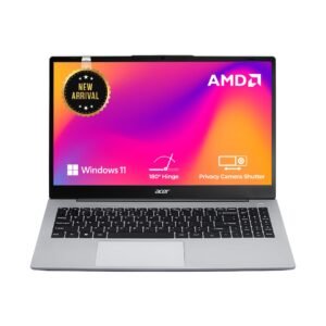 Acer Aspire, AMD Ryzen R5 7430U Processor, 16 GB RAM, 1TB SSD, Full HD IPS, 15.6''/39.62 cm, Windows 11 Home, Pure Silver, 1.79 kg, AS15-42, Backlit Keyboard, Thin and Light Laptop