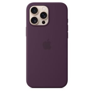 Apple iPhone 16 Pro Max Silicone Case with MagSafe - Stone Grey 