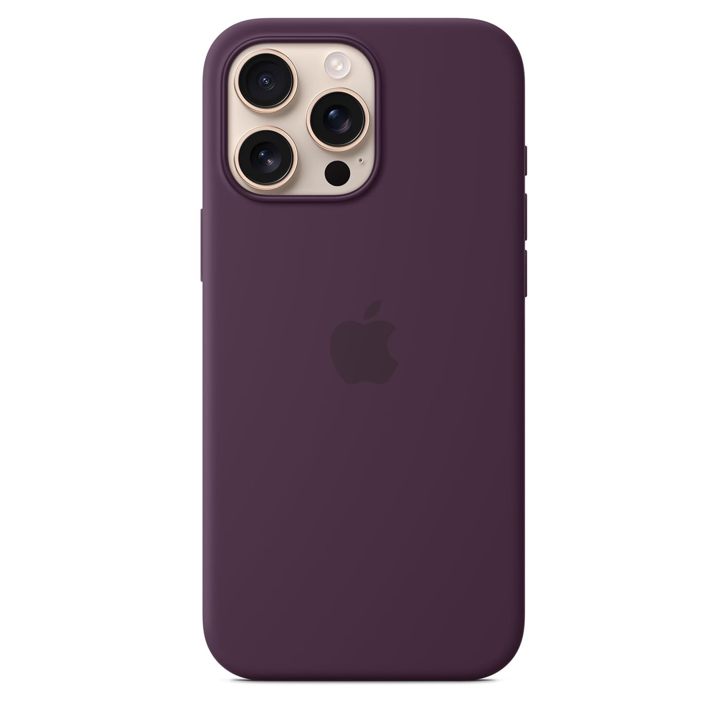 Apple iPhone 16 Pro Max Silicone Case with MagSafe - Stone Grey Apple iPhone 16 Pro Max Silicone Case with MagSafe - Stone Grey 