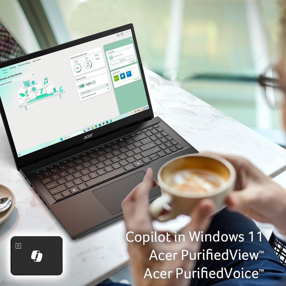 61prd9w3xhl. sl1000 acer Aspire 3D 15 SpatialLabs Edition Gaming Laptop Intel Core i7-13620H Processor (16GB/1TB/NVIDIA RTX4050/Win11Home) A3D15-71GM, 39.6 cm(15.6) UHD 3840 x 2160 IPS Display, Obsidian Black, 2.32KG