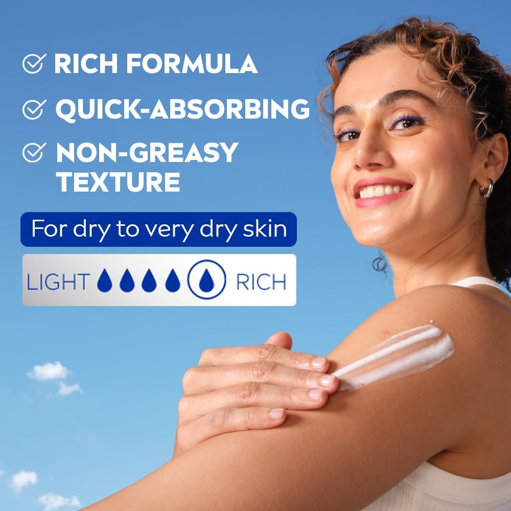 61r5eutcv5l. sl1000 NIVEA Nourishing Body Milk 600ml Body Lotion with Hyaluronic Acid | 72Hr Hydration | Deep Moisture Care for Very Dry Skin | Enriched with Almond Oil | Smooth, Radiant & Healthy Looking Skin Care