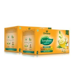 Goodricke Symphony Green Tea - 25 Tea Bags (Pack of 2) | Lemon & Honey Flavour | Pure & Natural Detoxifying & Boost Immunity | Premium green tea loose leaf | Increases Metabolism