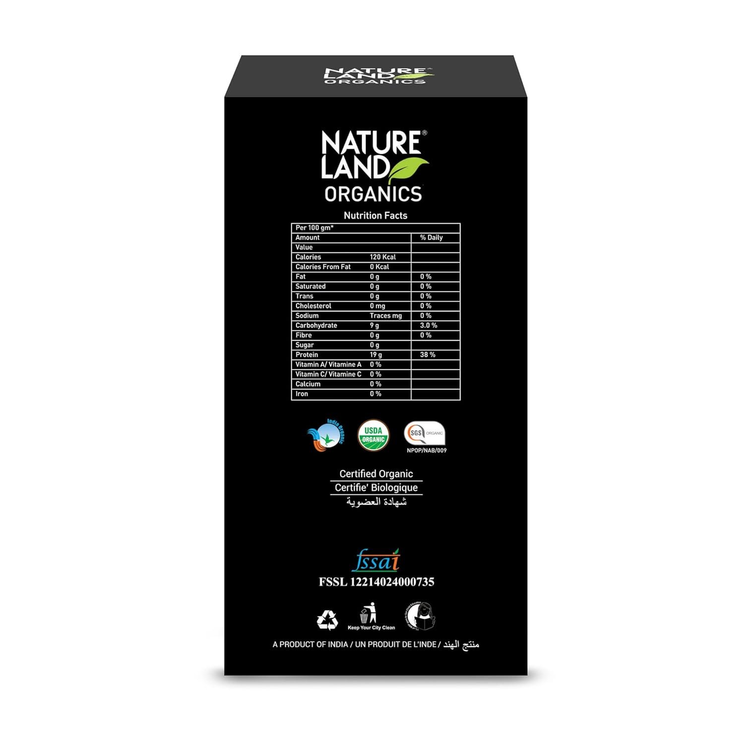 61ibnfo9rvl. sl1500 Natureland Organics CTC Tea 250 gm, 100% Organic Strong Black Tea (Pack of 2)