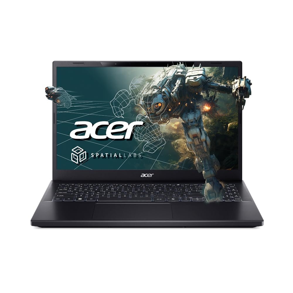 acer Aspire 3D 15 SpatialLabs Edition Gaming Laptop Intel Core i7-13620H Processor (16GB/1TB/NVIDIA RTX4050/Win11Home) A3D15-71GM, 39.6 cm(15.6") UHD 3840 x 2160 IPS Display, Obsidian Black, 2.32KG acer Aspire 3D 15 SpatialLabs Edition Gaming Laptop Intel Core i7-13620H Processor (16GB/1TB/NVIDIA RTX4050/Win11Home) A3D15-71GM, 39.6 cm(15.6") UHD 3840 x 2160 IPS Display, Obsidian Black, 2.32KG