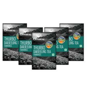 GOODRICKE Thurbo Fanning Darjeeling Tea - 250 gm (Pack of 5) | Single Estate Whole Leaf | 100% Pure & Original Loose Leaves | Premium Black Tea with Long Lasting Taste and Aroma
