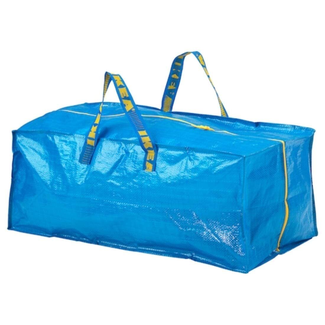 Ikea TSSP Trunk for Trolley, Blue Bag 76 l (20 Gallon)(Length: 73 cm (28 ¾ ") Depth: 35 cm (13 ¾ ") Height: 30 cm (11 ¾ ") Max. Load: 25 kg (55 lb)) (Pack of 1) Ikea TSSP Trunk for Trolley, Blue Bag 76 l (20 Gallon)(Length: 73 cm (28 ¾ ") Depth: 35 cm (13 ¾ ") Height: 30 cm (11 ¾ ") Max. Load: 25 kg (55 lb)) (Pack of 1)