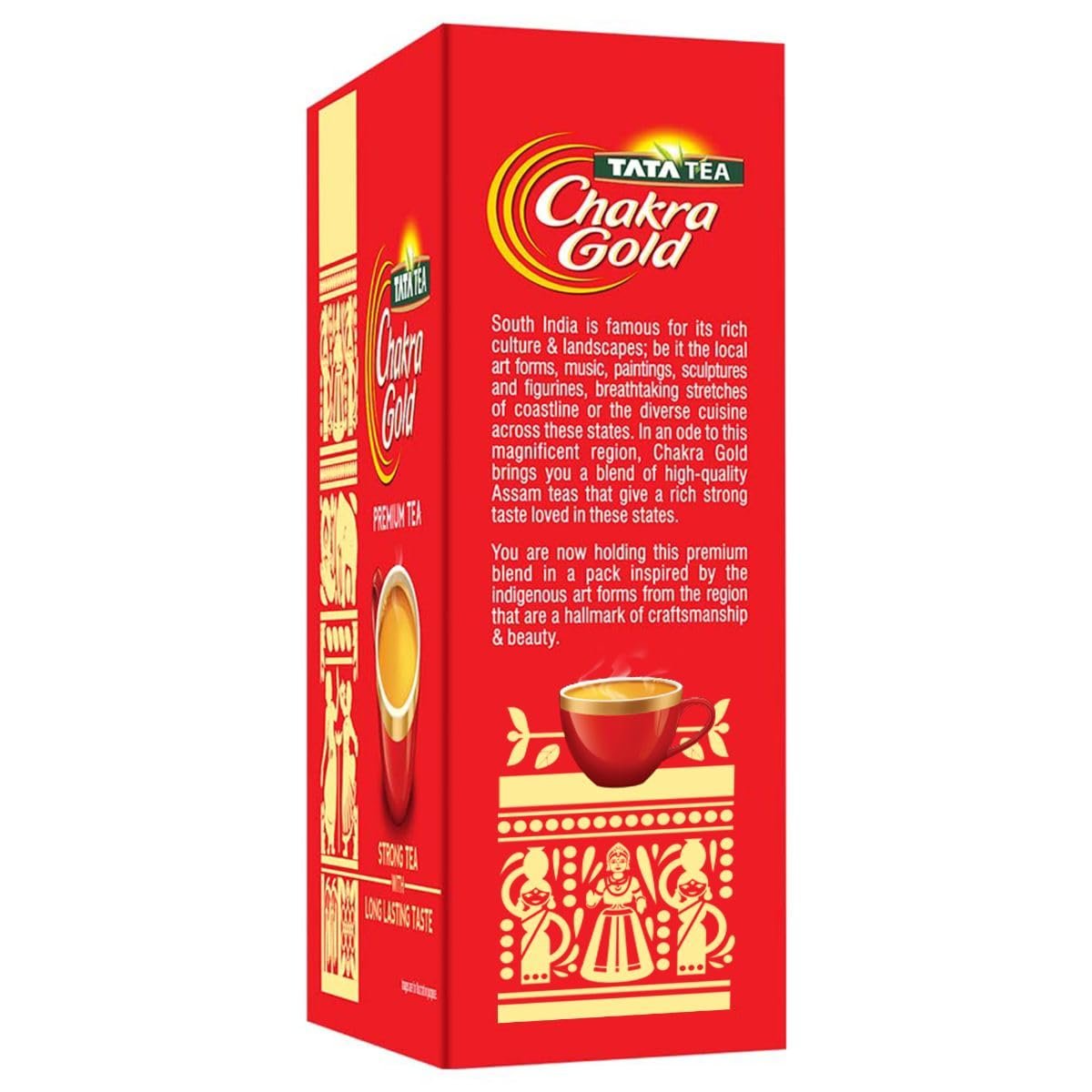 61wi6lsiw3l. sl1200 Tata Tea Chakra Gold Premium Dust Tea, 100g