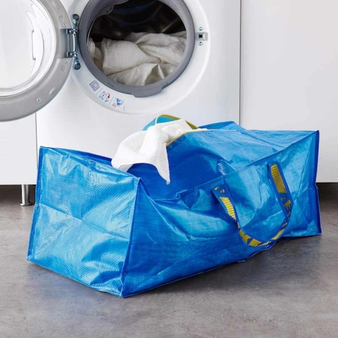 61ws1qxu9ll. sl1100 Ikea TSSP Trunk for Trolley, Blue Bag 76 l (20 Gallon)(Length: 73 cm (28 ¾ ) Depth: 35 cm (13 ¾ ) Height: 30 cm (11 ¾ ) Max. Load: 25 kg (55 lb)) (Pack of 1)