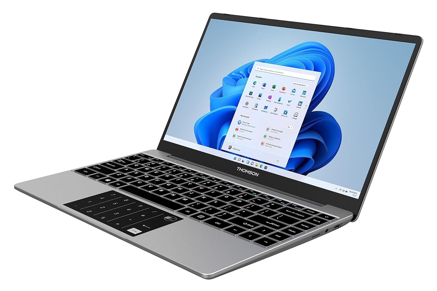 71acchgjlil. sl1500 Thomson NEO 14.1 Inch IN-P14C Intel Celeron Dual Core N4020 Processor & Window 11 Home Notebook (4 GB RAM DDR4/ 128 GB SSD/Numeric Touch Pad/Thin & Light Weight/Silver)