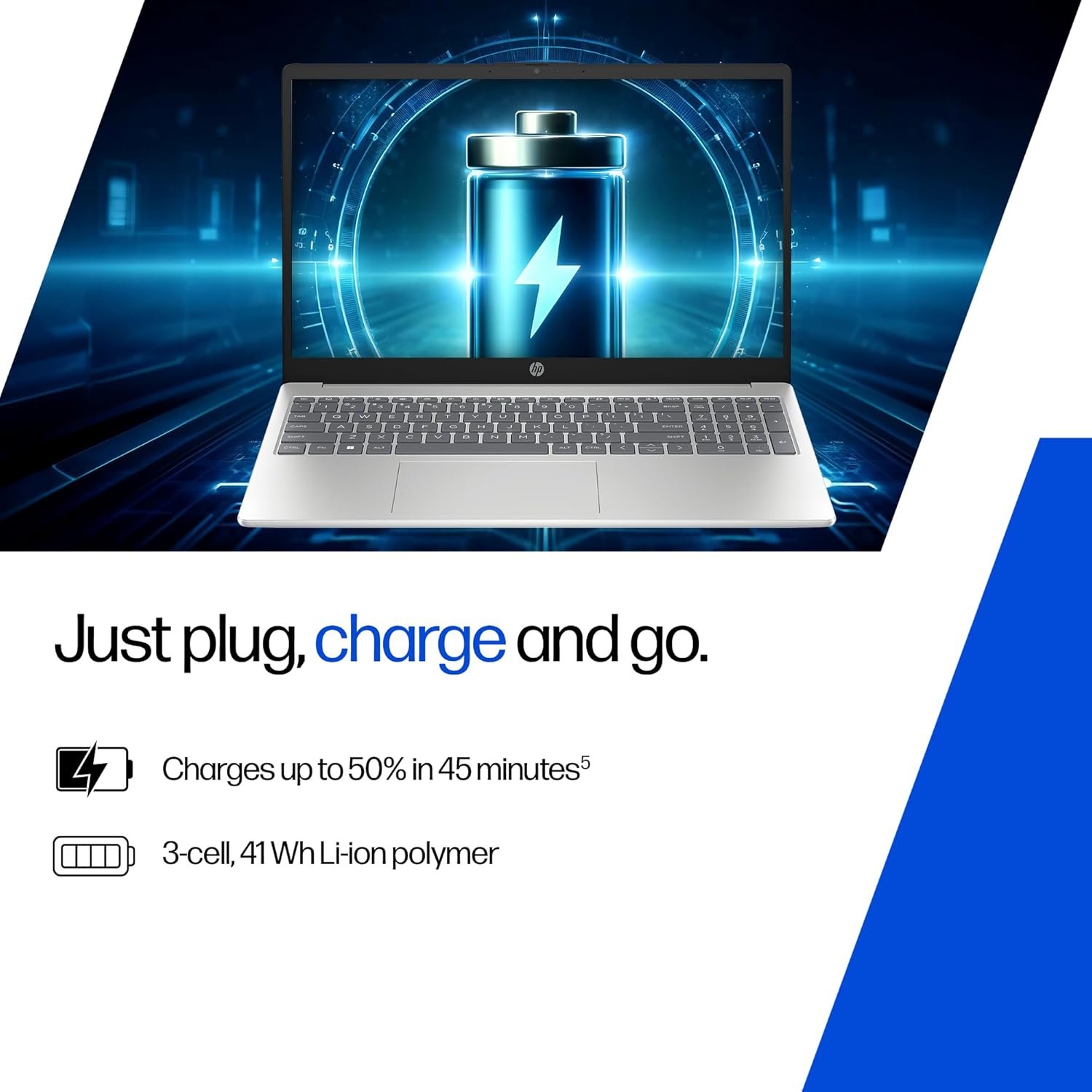 71dztq un0l. sl1500 HP 15, Intel Celeron (8GB DDR5, 512GB SSD), Micro-Edge, Anti-Glare, 15.6/39.6cm, Win11, M365* Office24, Silver, 1.59kg, fd0885TU, FHD Camera, Backlit, Dual Speakers Laptop