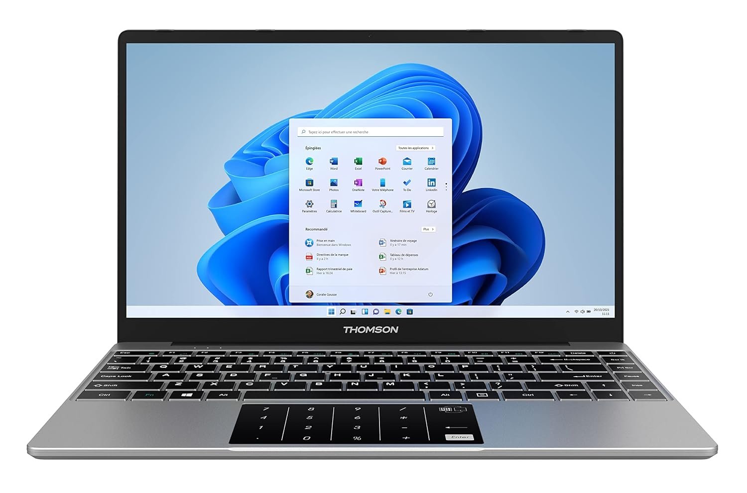 Thomson NEO 14.1 Inch IN-P14C Intel Celeron Dual Core N4020 Processor & Window 11 Home Notebook (4 GB RAM DDR4/ 128 GB SSD/Numeric Touch Pad/Thin & Light Weight/Silver) Thomson NEO 14.1 Inch IN-P14C Intel Celeron Dual Core N4020 Processor & Window 11 Home Notebook (4 GB RAM DDR4/ 128 GB SSD/Numeric Touch Pad/Thin & Light Weight/Silver)