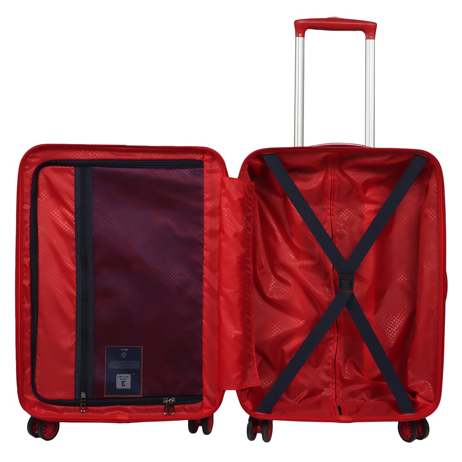 71n2ral5uwl. sl1500 NOVEX Disney Frozen Travelling Kids Trolley Bags for Girls | Kid Spinner Luggage/Suitcase with 4 Wheels | Polycarbonate Unique Bags For Cute Girls – (Red, Blue / 22-18 Inch)