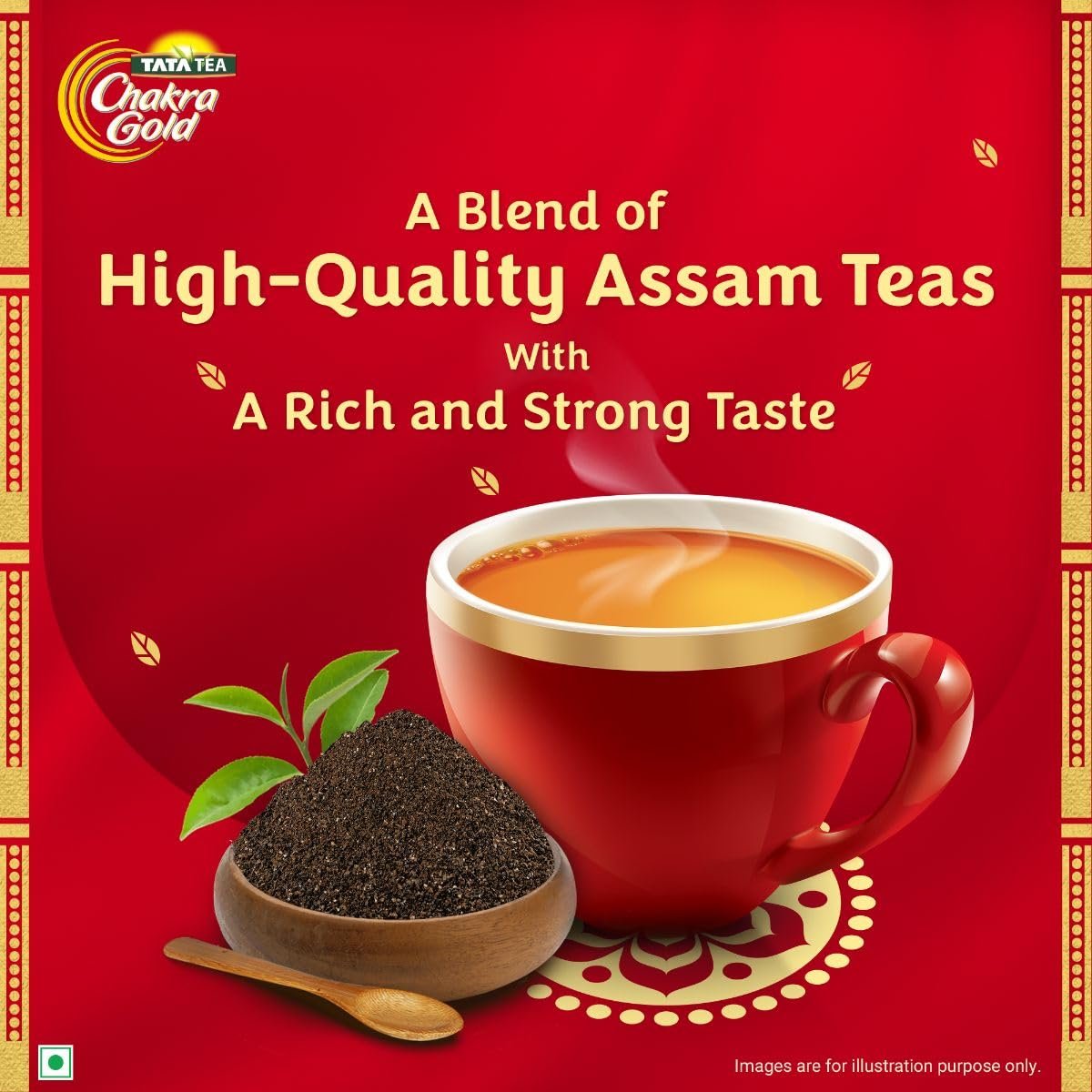 71udhvgybnl. sl1200 Tata Tea Chakra Gold Premium Dust Tea, 100g
