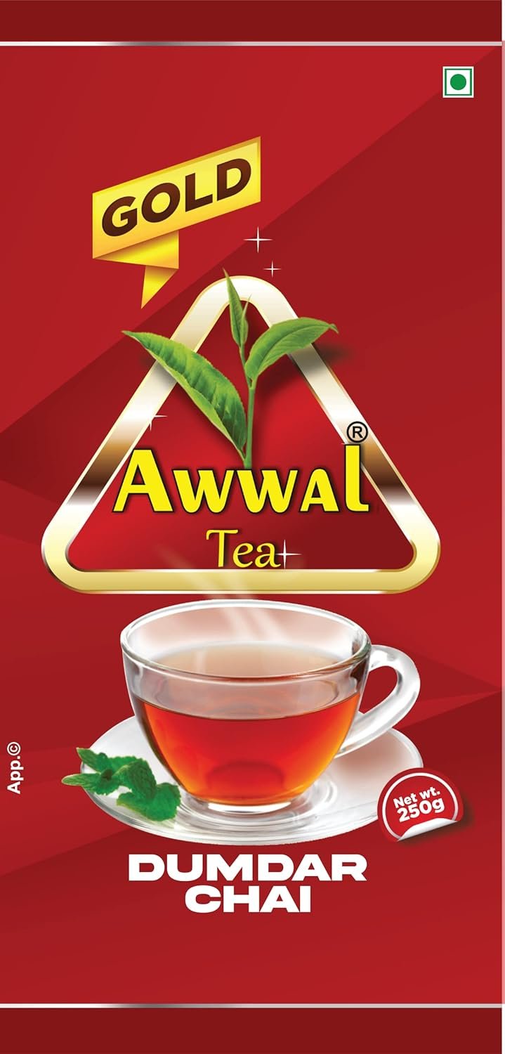 71ukdt0oqml. sl1500 Awwal Tea Extra Strong Premium CTC Tea Chai Gusset Pouch with Blended Leaves (750)