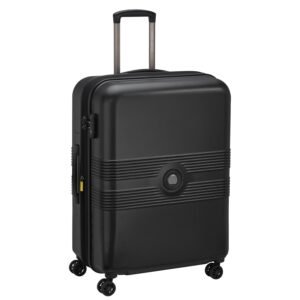 DELSEY PARIS Flanerie SE 70CM 8Wheel Expandable Chek-in Trolley Bag Black