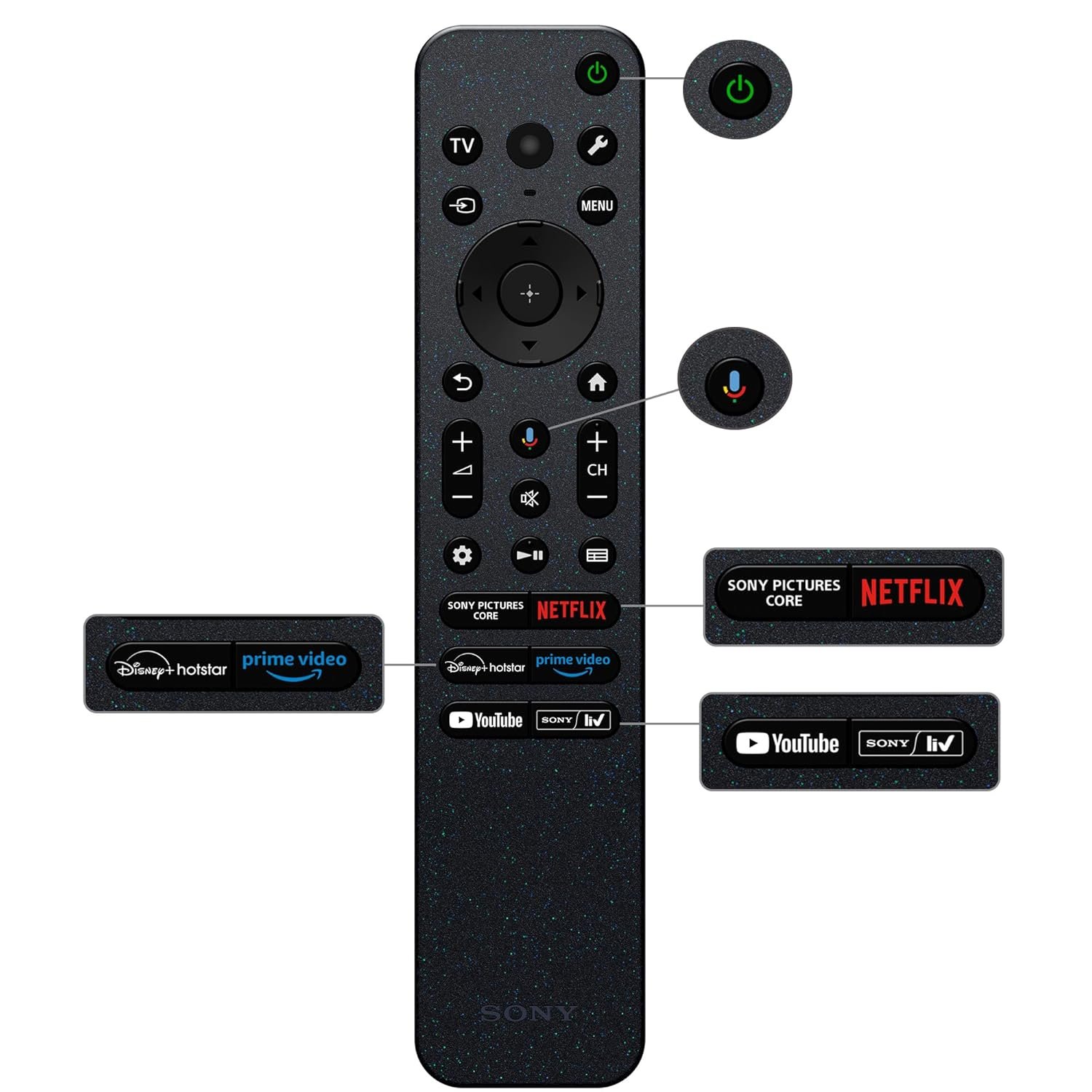 71yekvyfgpl. sl1500 1775926498 2635 Sony 189 cm (75 inches) BRAVIA 7 4K Ultra HD AI Smart Mini LED Google TV K-75XR70 (Black)