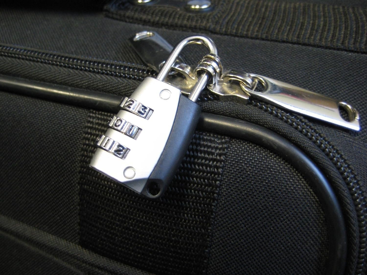 71b6crojuvl. sl1500 Cyrox Portable 3 Digit Travel Combination Pad Lock | Secure Code Password Lock for Bags, Trolley, Gym, School, Suitcase & Luggage, Strong, Resettable & Anti-Theft (1Pcs)