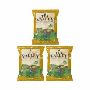 Tea Valley Truly Original 100% Assam | STRONG, MALTY, AROMATIC & RICH | Approx 85% Assam CTC and 15% gently rolled tea leaves | (250gm (Pack of 3))