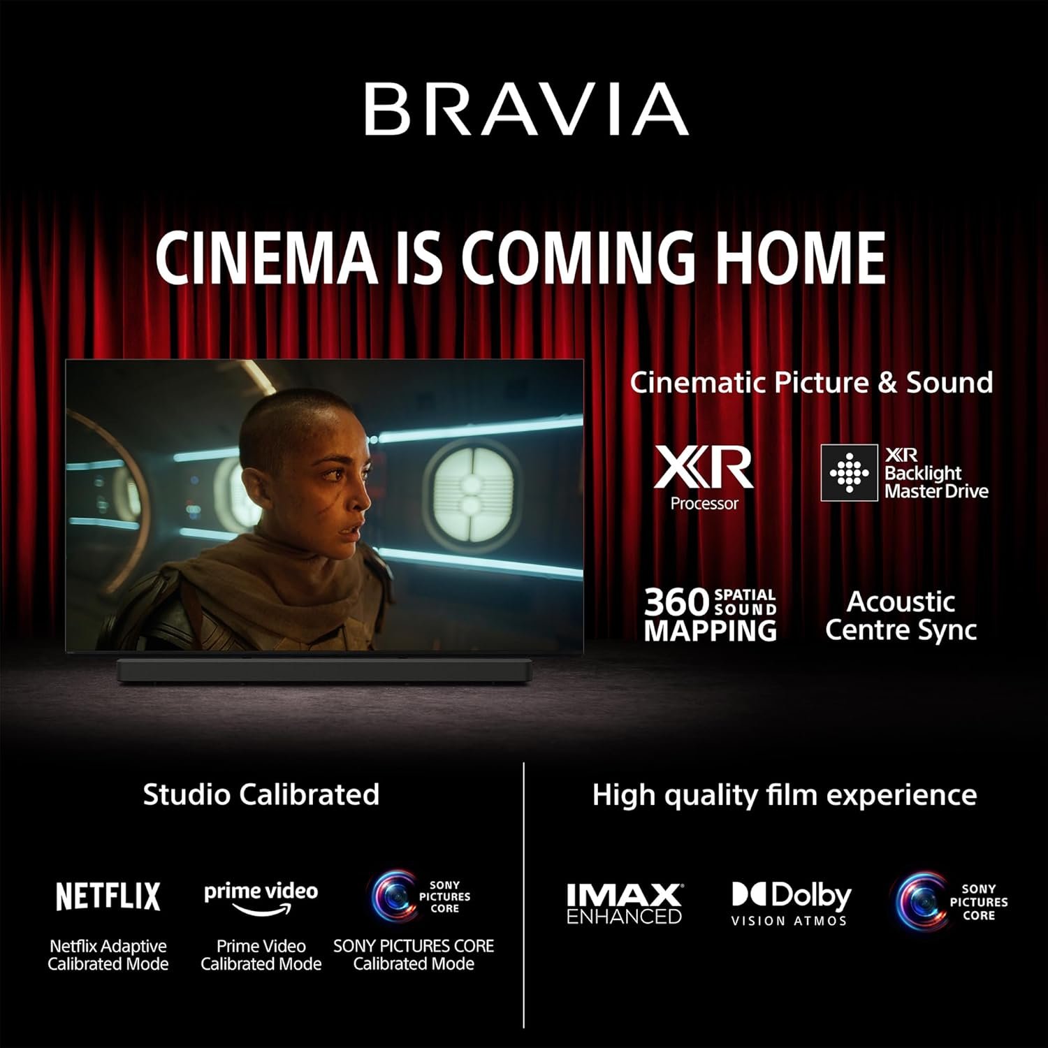 71wislvblol. sl1500 1775926500 8133 Sony 189 cm (75 inches) BRAVIA 7 4K Ultra HD AI Smart Mini LED Google TV K-75XR70 (Black)