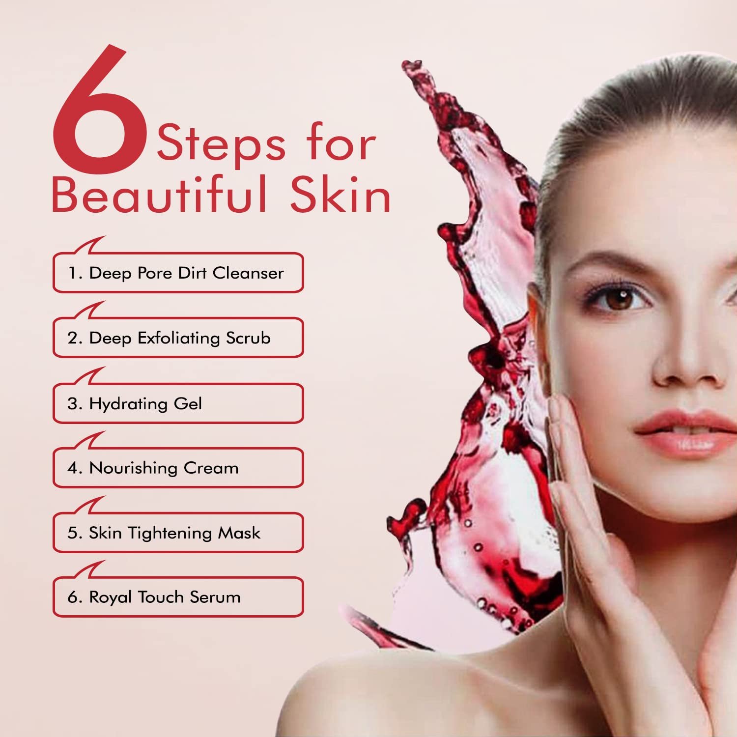 71wyhw 8qcl. sl1500 NutriGlow NATURALS Advanced Pro Formula Wine Facial Kit For Glowing Skin With Goodness Of Red Grape Extracts, Blemish Free, All Type of Skin Solution for men & women, 60 GM