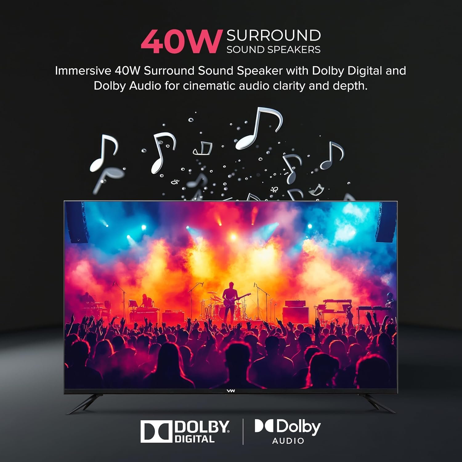 818y3ujufol. sl1500 VW 127 cm (50 inches) Nano Sync Series 4K Ultra HD Smart JioTele OS QLED TV VW50JQ1 (Black)