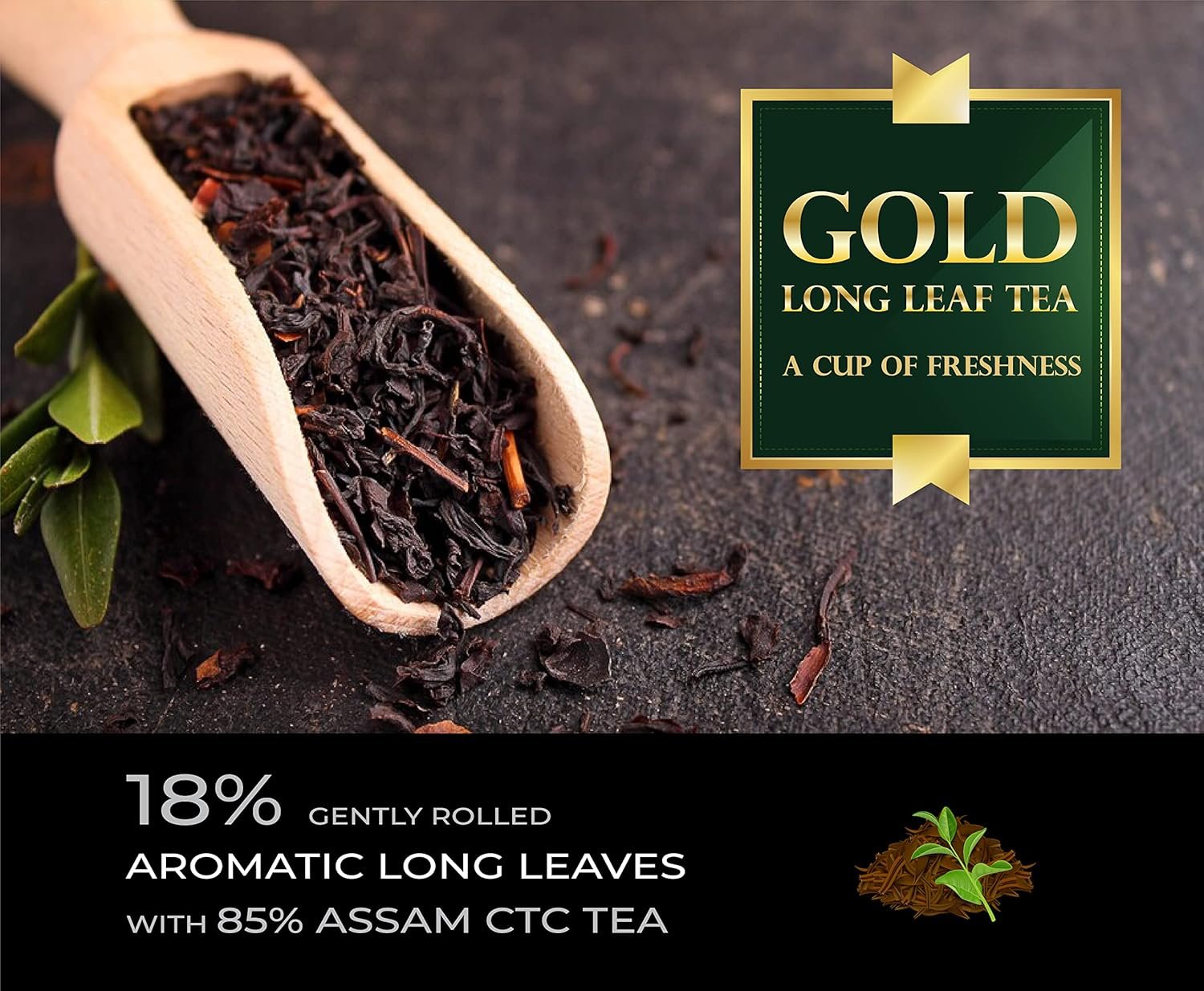 81bqqlkvb1l. sl1500 777 Tea – Masala and Gold Long Leaf Tea | Rich & Aromatic Chai | Assam Black Chay | Chai Patti (Pack Of 2, 500 GM Each)