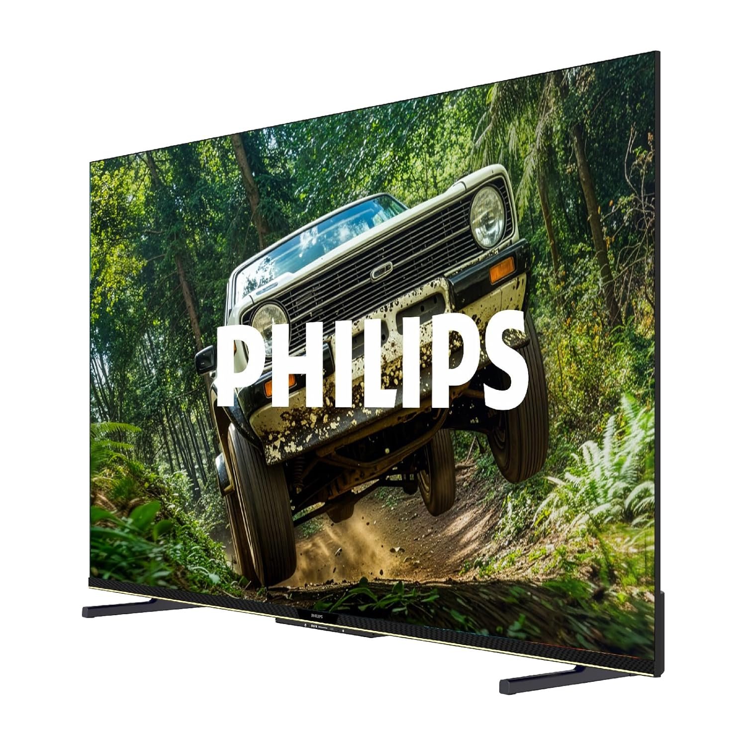 81puctyvv7l. sl1500 Philips 164 cm (65 inches) 4K Ultra HD QLED Smart QD-Mini LED Google TV 65MLED610/94