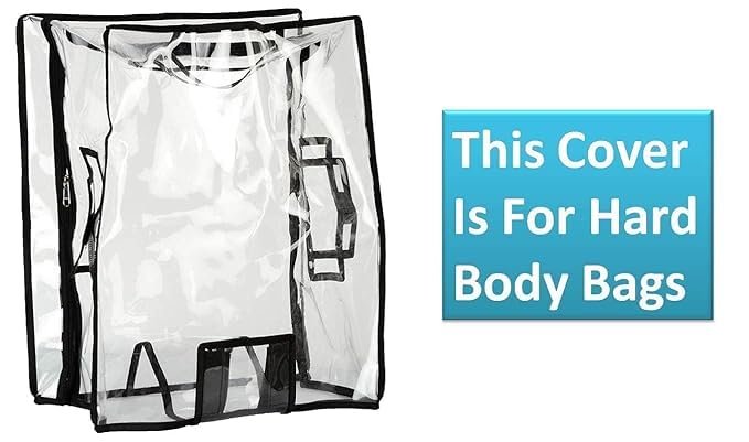 41zogiddybl Suitcase Cover Combo for Hard Luggage Trolley Bags, (Size-20, Size-24, Size-28) Transparent Protective Covers PVC Fabric Waterproof