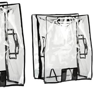 Suitcase Cover Combo for Hard Luggage Trolley Bags, (Size-20, Size-24, Size-28) Transparent Protective Covers PVC Fabric Waterproof