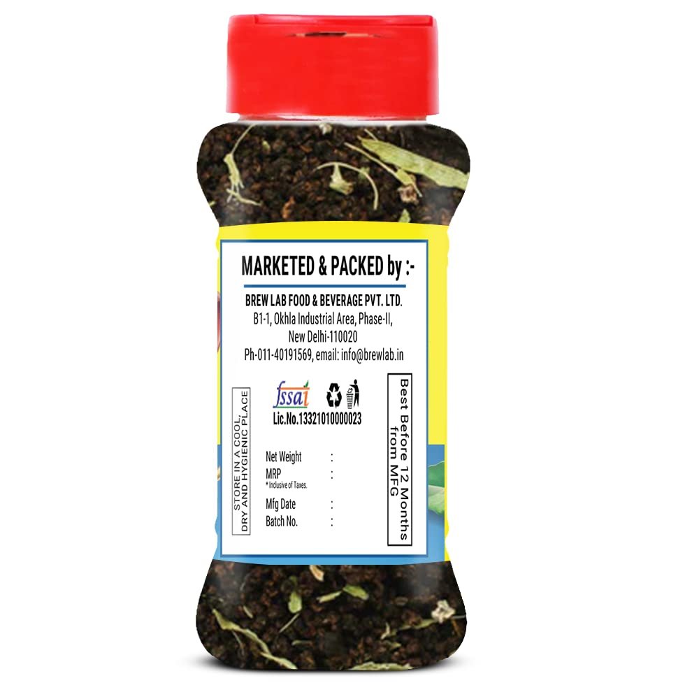 51jrc 2ozil. sl1000 Brew Lab Lemon Grass Assam CTC | Rich & Aromatic Great Tate Goodness of Lemon Grass Lemon Grass Herbal Tea Plastic Bottle (100 g)
