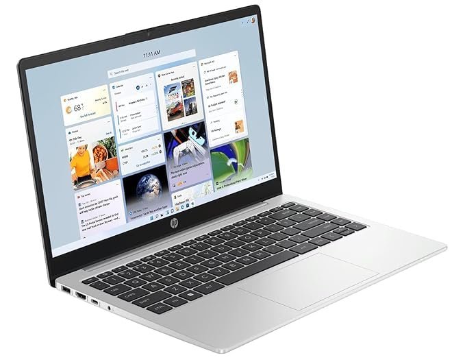 51seu49mol HP Professional 240R G10 Ultra-Light Business Laptop with Intel Core 3-100U, 8GB DDR4 RAM, 512GB SSD, 14″ FHD IPS Display, Copilot Key, Windows 11 Pro & MS Office 2024, Turbo Silver
