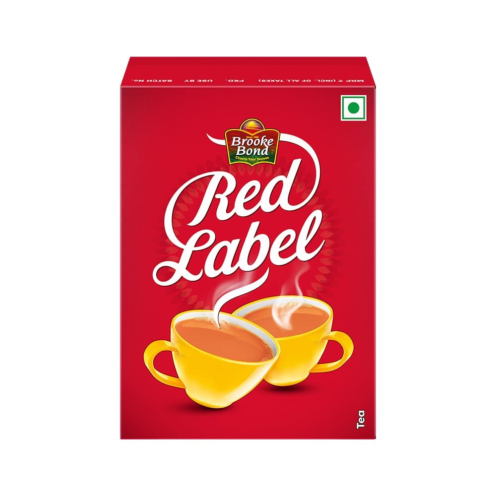 Red Label Brooke Bond Natural Care Tea, Ginger, 250 Gram Carton Red Label Brooke Bond Natural Care Tea, Ginger, 250 Gram Carton