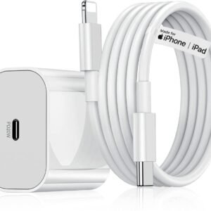 AILKIN 20W Fast Charger Adapter with USB C to Lightning Cable (MFi-Certified,6 Months Warranty*) Compatible with iPhone 14/14Plus/14Pro/14Pro max 13/13Pro/13Pro max 12/12Pro/12/11/X/Xr Series & More