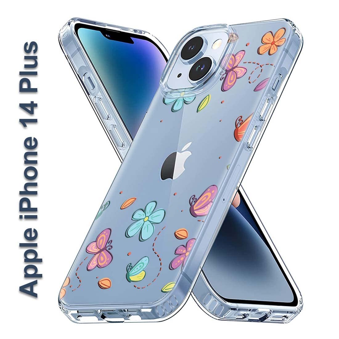 616qcui2qgl. sl1100 Fashionury Printed Back Cover Case Compatible for Apple iPhone 14 Plus Back Cover for Apple iPhone 14 Plus -D0347