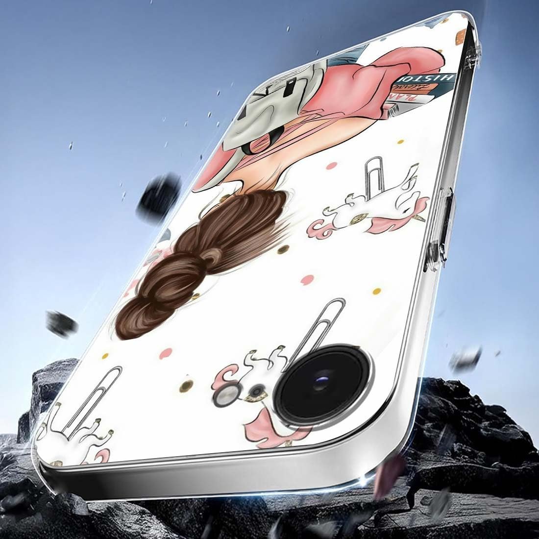 619fnyc94ol. sl1100 Designer Soft Back Cover Case Compatible for Apple iPhone 16e, Printed,Transparent,Flexible, Silicon for Apple iPhone 16e -D0021