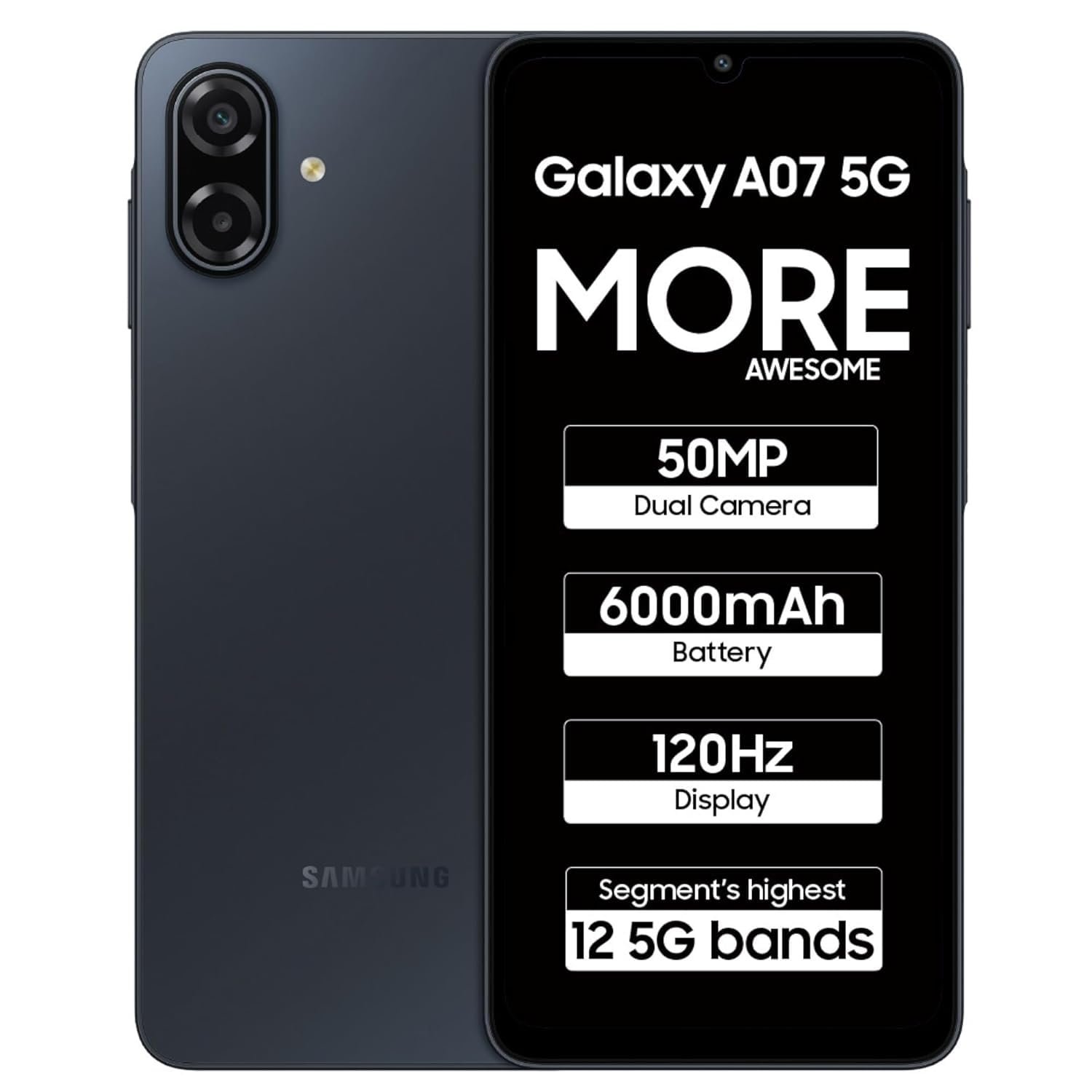 Samsung Galaxy A07 5G (Black, 4GB RAM, 128GB Storage)_Other Offers Samsung Galaxy A07 5G (Black, 4GB RAM, 128GB Storage)_Other Offers