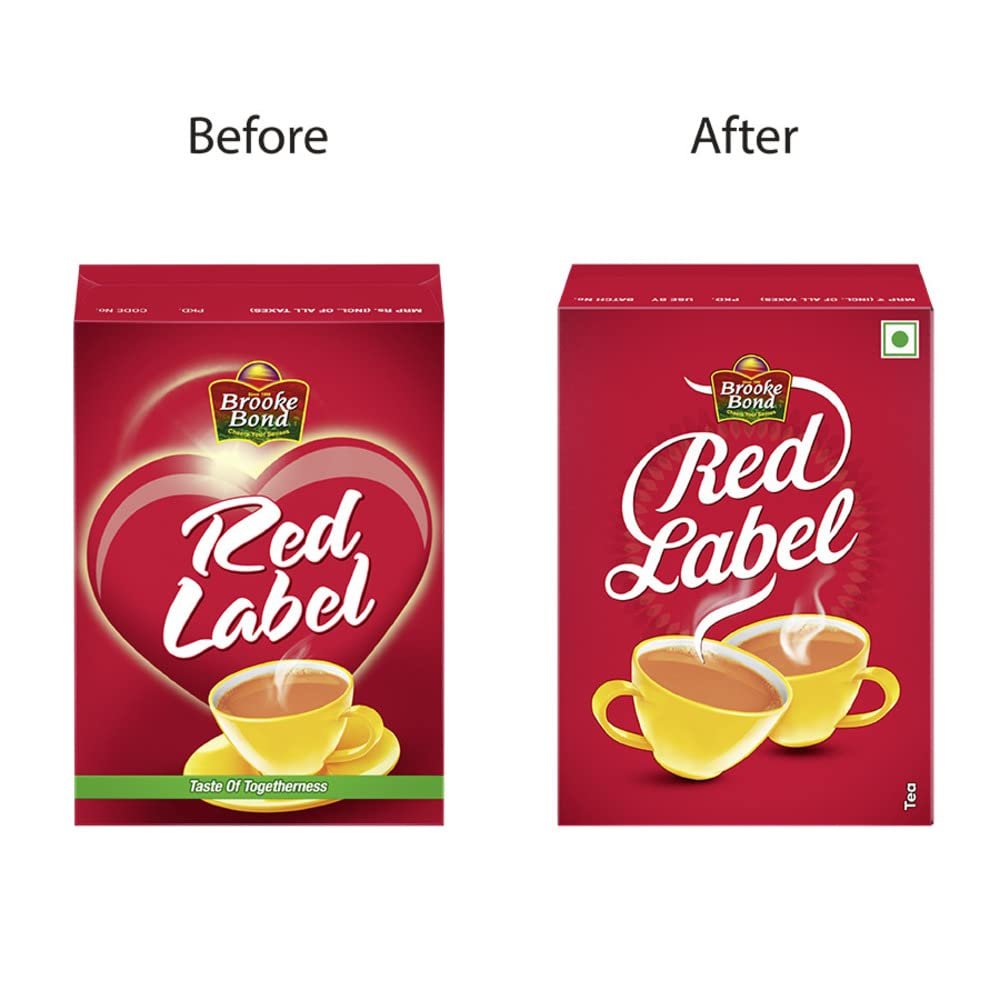 61dn73qnz l. sl1000 Red Label Brooke Bond Natural Care Tea, Ginger, 250 Gram Carton