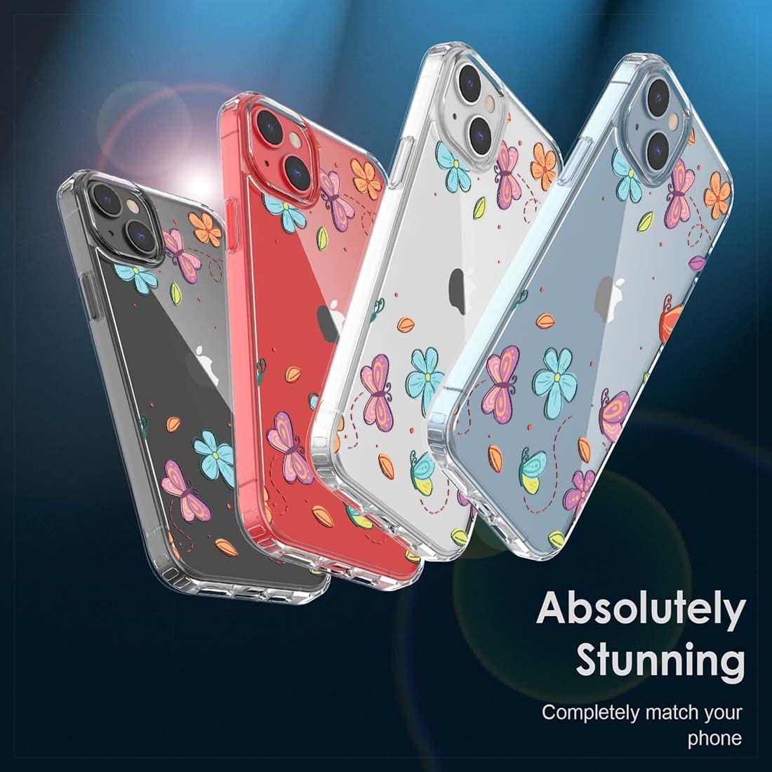 61g33qohuhl. sl1100 Fashionury Printed Back Cover Case Compatible for Apple iPhone 14 Plus Back Cover for Apple iPhone 14 Plus -D0347