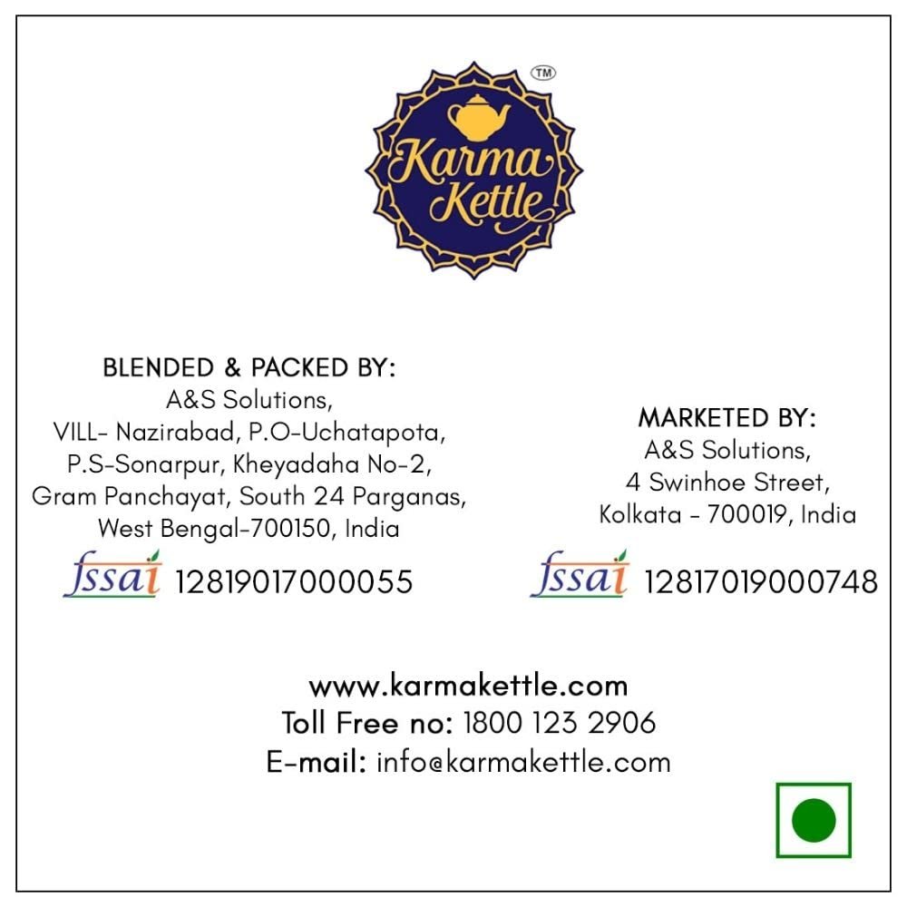 61n5q0hfarl. sl1000 Karma Kettle Zen Collection Green with Peach and Jasmine, 20 Pyramid Tea Bags – Natural Detox | Aromatherapy |Healthy Skin | Metabolism Booster